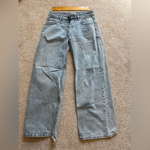 Motel Rocks women's low rise baggy jeans - Picture 1 of 4
